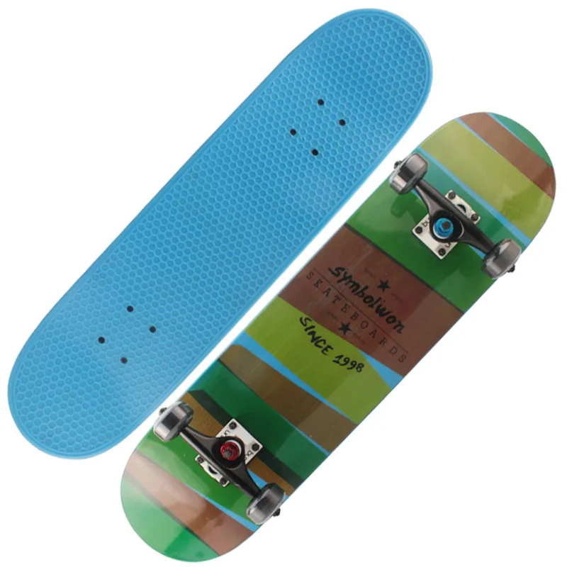 SOURCE Skateboard Four Wheel Skateboard Double Snubby Brush Street Board Maple Board Adult Children Profession Scooter Manufactu
SOURCE Skateboard Four Wheel Skateboard Double Snubby Brush Street Board Maple Board Adult Children Profession Scooter Manufactu