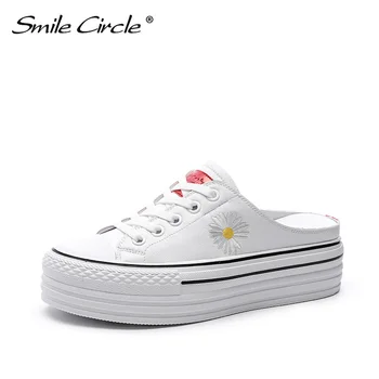 Smile Circle / Muller shoes summer breathable half slippers casual women's shoes sequin special material 2020 summer new
Smile Circle / Muller shoes summer breathable half slippers casual women's shoes sequin special material 2020 summer new