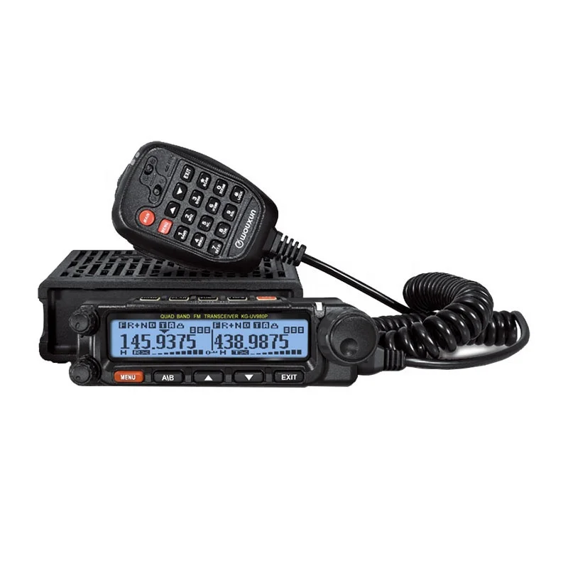 WOUXUN KG-UV980 Shortcut Key Front Panel Quad Bands Transmission Car Mobile Radio Two Way Radio Walkie Talkie
WOUXUN KG-UV980 Shortcut Key Front Panel Quad Bands Transmission Car Mobile Radio Two Way Radio Walkie Talkie