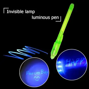 Invisible Ink Light Pen 3pcs Creative Stationery Kid Student Learn Educated GiftInvisible Banknote-checking Lantern Creative
Invisible Ink Light Pen 3pcs Creative Stationery Kid Student Learn Educated GiftInvisible Banknote-checking Lantern Creative