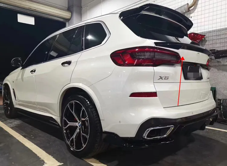 Для BMW X5 спойлер среднего крыла G05 2016 2019 паста установка абс материал задний на