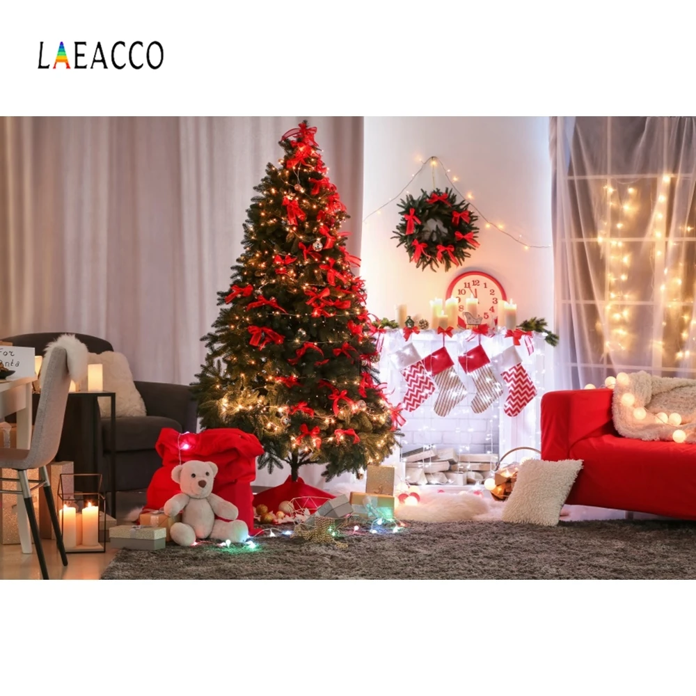 Laeacco Christmas Tree Fireplace Carpet Bear Toy Light Candle Baby Photography Backgrounds Customized Backdrops For Photo Studio
Laeacco Christmas Tree Fireplace Carpet Bear Toy Light Candle Baby Photography Backgrounds Customized Backdrops For Photo Studio