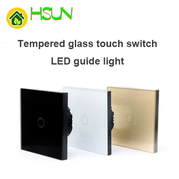 EU Standard Touch Switch 1 Gang 1 Way Wall Switch Light Touch Switch Waterproof Tempered Glass Panel LED Lamp Switches 170V/240V
EU Standard Touch Switch 1 Gang 1 Way Wall Switch Light Touch Switch Waterproof Tempered Glass Panel LED Lamp Switches 170V/240V
