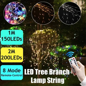 Fairy Lights Battery Operated 200LED String Lights Remote Control Timer Twinkle String Lights 8 Modes Firefly Lights
Fairy Lights Battery Operated 200LED String Lights Remote Control Timer Twinkle String Lights 8 Modes Firefly Lights