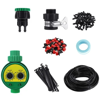 Irrigation System with Timer, 25M DIY MicrophoneDrip Irrigation Kit Adjustable Nozzle Automatic Watering Kit System
Irrigation System with Timer, 25M DIY MicrophoneDrip Irrigation Kit Adjustable Nozzle Automatic Watering Kit System