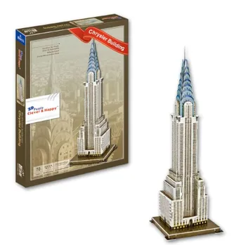 New York Chrysler Building Architect Learning 3D Paper DIY Jigsaw Puzzle Model Educational Toy Kits Children Boy Gift Toy
New York Chrysler Building Architect Learning 3D Paper DIY Jigsaw Puzzle Model Educational Toy Kits Children Boy Gift Toy