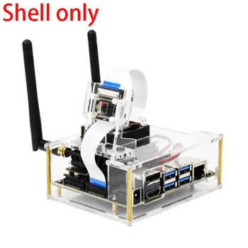 for Jetson Nano A02 Developer Kit Acrylic Case, with Cooling Fan, with Lens Holder
for Jetson Nano A02 Developer Kit Acrylic Case, with Cooling Fan, with Lens Holder
