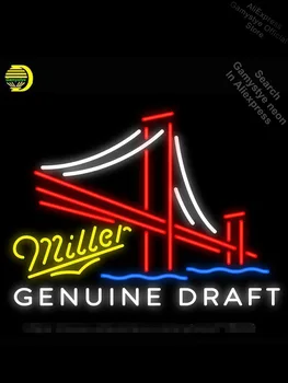 NEON SIGN For Miller Genuine Draft Golden Gate Bridge BAR PUB Club Room display Restaurant Shop Light Signs Recreation Room beer
NEON SIGN For Miller Genuine Draft Golden Gate Bridge BAR PUB Club Room display Restaurant Shop Light Signs Recreation Room beer