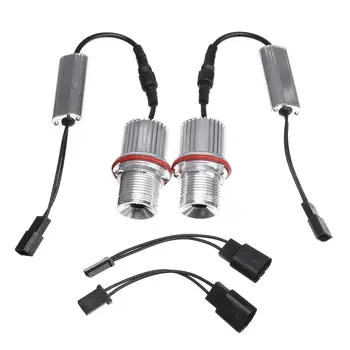 2pcs 45w White Led Car Angle Eyes LED Marker HALO Ring Light Bulb For BMW E39 E53 E60 E61 Super Bright Energy 
2pcs 45w White Led Car Angle Eyes LED Marker HALO Ring Light Bulb For BMW E39 E53 E60 E61 Super Bright Energy