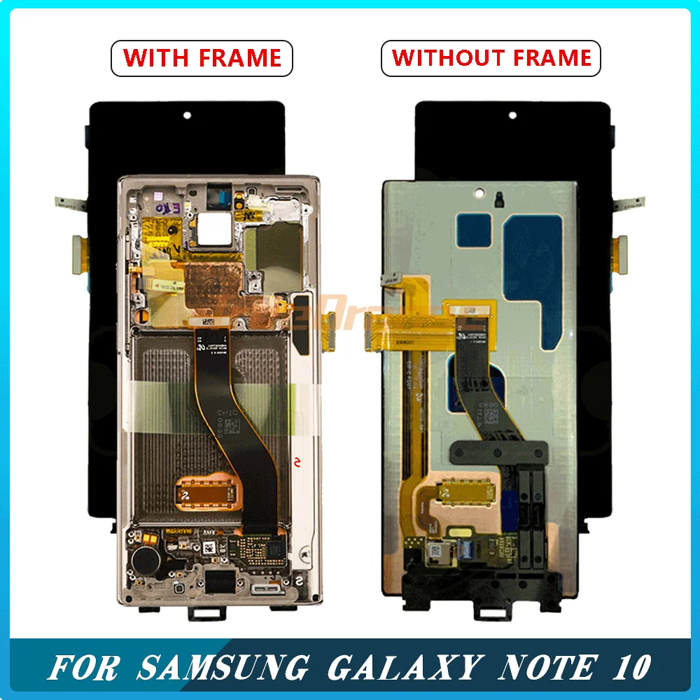 Original 6.3'' AMOLED For Samsung Galaxy Note 10 Lcd N970F N9700 with Frame Display Touch Screen Digitizer LCD
Original 6.3'' AMOLED For Samsung Galaxy Note 10 Lcd N970F N9700 with Frame Display Touch Screen Digitizer LCD