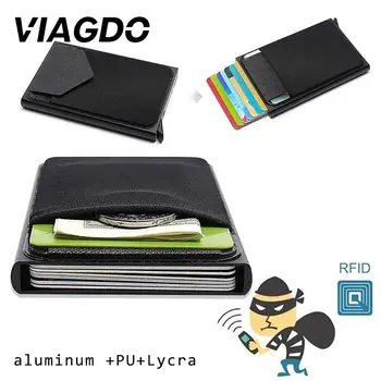 Business Card Holder RFID Blocking Wallet Coin Purse Money Travel Anti Theft Secure Box 2 Colors 10x6.3x1cm Metal Fashion
Business Card Holder RFID Blocking Wallet Coin Purse Money Travel Anti Theft Secure Box 2 Colors 10x6.3x1cm Metal Fashion