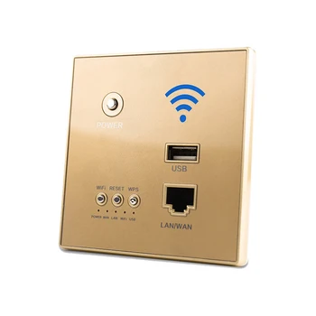 300Mbps Wireless Router Power AP Relay Intelligent Wireless WIFI Repeater Extender Wall Embedded 2.4GHz Router Panel with USB
300Mbps Wireless Router Power AP Relay Intelligent Wireless WIFI Repeater Extender Wall Embedded 2.4GHz Router Panel with USB