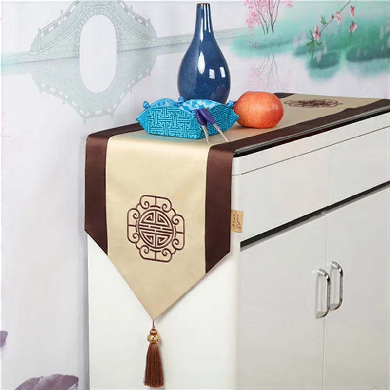 Proud Rose New Chinese Table Runner Coffee Table Flag Chest of Drawers Cabinet Cover Cloth Strip TV Counter Cloth Art
Proud Rose New Chinese Table Runner Coffee Table Flag Chest of Drawers Cabinet Cover Cloth Strip TV Counter Cloth Art