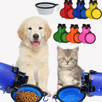 2 In 1 Pet Travel Water Bottle Foldable Dog feed Bowl Drink Cup Food Container Food Water feeder Outdoor Travel Dual Purpose
2 In 1 Pet Travel Water Bottle Foldable Dog feed Bowl Drink Cup Food Container Food Water feeder Outdoor Travel Dual Purpose