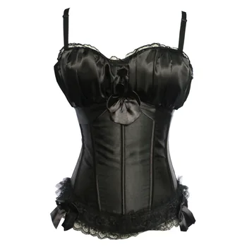 Sexy Corsets and Bustiers for Women Lingerie Tops Straples Lace Up Bustiers Slim Corset Straples Overbust 
Sexy Corsets and Bustiers for Women Lingerie Tops Straples Lace Up Bustiers Slim Corset Straples Overbust