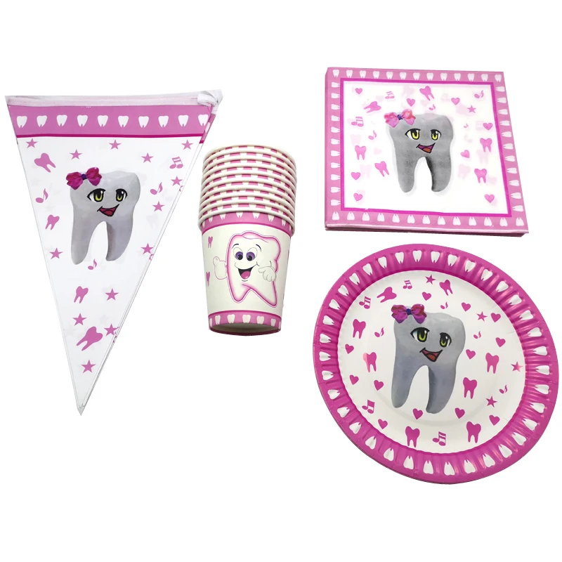 Baby Shower Tableware Set Girls Favors Banner Flag Pink First Tooth Napkins Decorate Tablecloth Birthday Party Cups Plates 80pcs
Baby Shower Tableware Set Girls Favors Banner Flag Pink First Tooth Napkins Decorate Tablecloth Birthday Party Cups Plates 80pcs