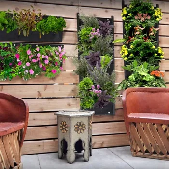 7 Pocket Upgraded Waterproof Big Pocket Wall Hanging Planting Bag Vertical Hanging Garden Flower Pot
7 Pocket Upgraded Waterproof Big Pocket Wall Hanging Planting Bag Vertical Hanging Garden Flower Pot
