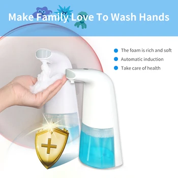 300ml Intelligent Infrared Automatic Sensor Foam Soap Dispenser Smart Induction Foam Dispenser Liquid Soap Dispenser Hand Washer
300ml Intelligent Infrared Automatic Sensor Foam Soap Dispenser Smart Induction Foam Dispenser Liquid Soap Dispenser Hand Washer