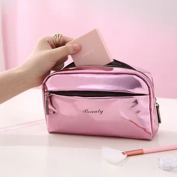 New Design Large Capacity Cosmetic Bag PU Leather Women Beauty Organizer Pouch Female Makeup Pouch Laser Women Cosmetic Case
New Design Large Capacity Cosmetic Bag PU Leather Women Beauty Organizer Pouch Female Makeup Pouch Laser Women Cosmetic Case