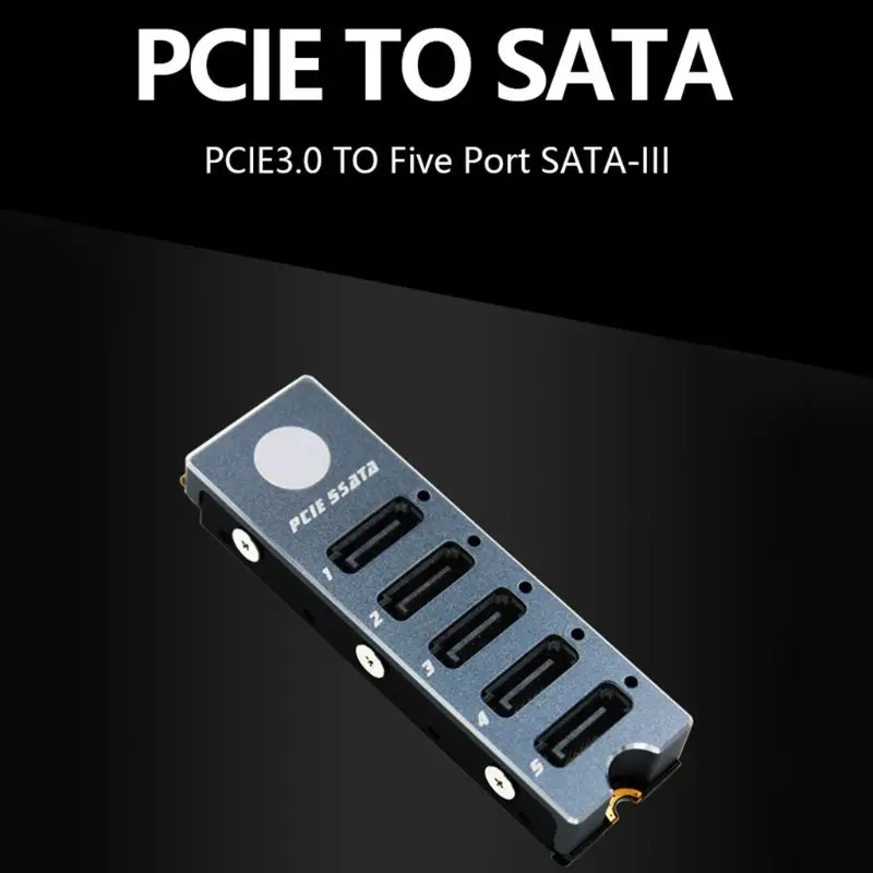 Array Card JMS585 5 Ports SATA3 for M. 2 Nvme PCI-E 3.0 to SATA for thunderBolt3
Array Card JMS585 5 Ports SATA3 for M. 2 Nvme PCI-E 3.0 to SATA for thunderBolt3