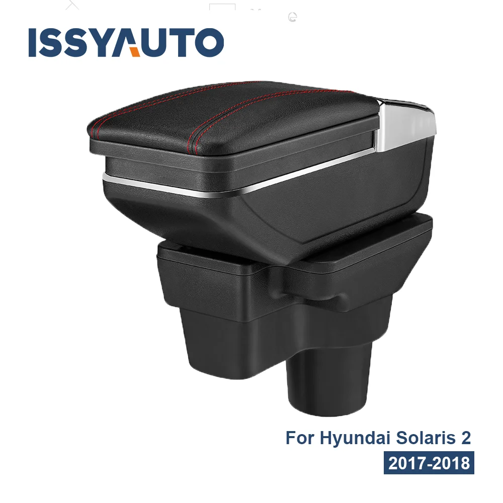 For Hyundai Solaris 2 Accent Verna 2017 2018 Car Armrest Box PU Leather Central Container Storage Box Car Styling Accessories
For Hyundai Solaris 2 Accent Verna 2017 2018 Car Armrest Box PU Leather Central Container Storage Box Car Styling Accessories
