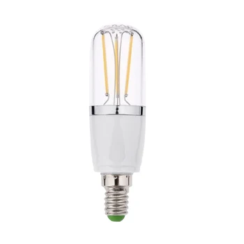 

1pcs E14 AC 85-265V 3W COB Filament LED Bulb Light Lamp Warm White 3000K
