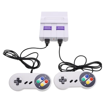 8Bit HD HDMI TV Retro Family Video Game Console Handheld for SNES Games Dual Gamepad Player Built-in 821 Classic Game US/EU Plug
8Bit HD HDMI TV Retro Family Video Game Console Handheld for SNES Games Dual Gamepad Player Built-in 821 Classic Game US/EU Plug