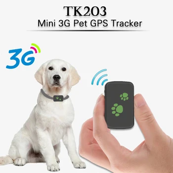 Mini 3G GPS Tracker For Dog Cat Pet TK203 GPS Locator With Real Time Tracking Add Motion Alarm Portable Waterproof Dust-Proof
Mini 3G GPS Tracker For Dog Cat Pet TK203 GPS Locator With Real Time Tracking Add Motion Alarm Portable Waterproof Dust-Proof
