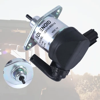 Safety Parts Stop Solenoid 1C010-60015 Aluminum Alloy Replacement Practical Fuel Shut Off Excavator For Kubota M6800 M8200 M8540 
Safety Parts Stop Solenoid 1C010-60015 Aluminum Alloy Replacement Practical Fuel Shut Off Excavator For Kubota M6800 M8200 M8540