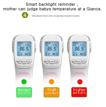 CE /FDA Certificate Baby/Adult Digital Termomete Infrared Forehead Body Thermometer Gun Non-contact Temperature Measurement
CE /FDA Certificate Baby/Adult Digital Termomete Infrared Forehead Body Thermometer Gun Non-contact Temperature Measurement