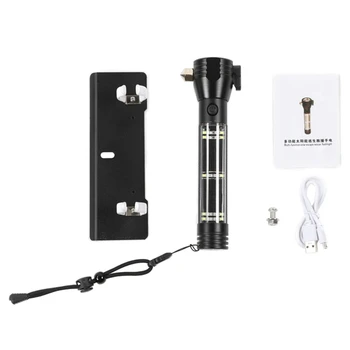 NEW-Car LED Flashlight Solar Power Emergency Multifunctional for Jeep Wrangler JL 2018-2020
NEW-Car LED Flashlight Solar Power Emergency Multifunctional for Jeep Wrangler JL 2018-2020