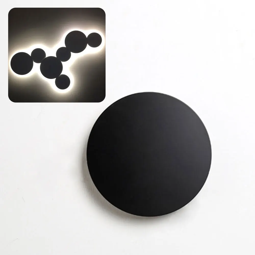 Round Wall Light Bedroom Interior Wall Lamp Simple Creative Round Eclipse Wall Light Home Lighting Fixture Loft Stair Light
Round Wall Light Bedroom Interior Wall Lamp Simple Creative Round Eclipse Wall Light Home Lighting Fixture Loft Stair Light
