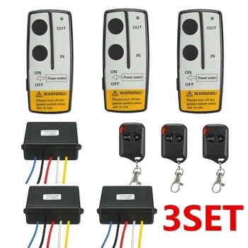 3 set 12V 50ft Wireless Winch Remote Control Set Indicator Light Universial 315mhz For Jeep Truck SUV ATV
3 set 12V 50ft Wireless Winch Remote Control Set Indicator Light Universial 315mhz For Jeep Truck SUV ATV