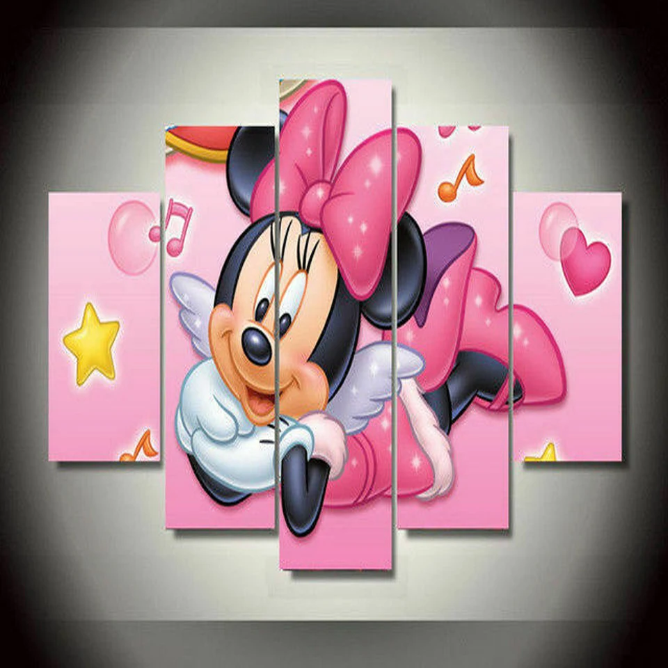 Modular Canvas HD Prints Posters Home Decor Wall Art Pictures Cute Anime Mouse Kid 5 panel Paintings No Frame
Modular Canvas HD Prints Posters Home Decor Wall Art Pictures Cute Anime Mouse Kid 5 panel Paintings No Frame
