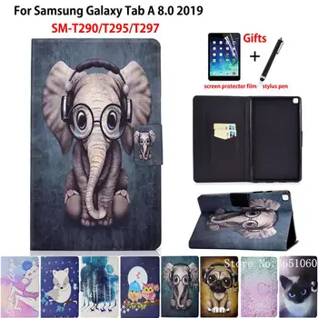 Case For samsung galaxy tab A 8.0 2019 SM-T290 SM-T295 T295 T297 Cover Funda Fashion Animal Silicone PU Leather Shell +Gift
Case For samsung galaxy tab A 8.0 2019 SM-T290 SM-T295 T295 T297 Cover Funda Fashion Animal Silicone PU Leather Shell +Gift