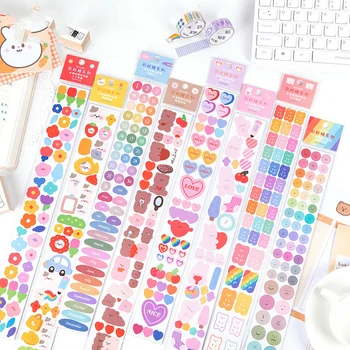 8kinds Rainbow Series Stickers DIY Scrapbooking journal phone week Album Diary Happy Planner Decoration Sticker 
8kinds Rainbow Series Stickers DIY Scrapbooking journal phone week Album Diary Happy Planner Decoration Sticker