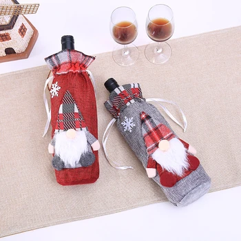 Santa Claus Snowman Deer Christmas Wine Bottle Cover Gift Bags Hold Xmas Dinner Decor Ornament Home Table Party Decoration 62747
Santa Claus Snowman Deer Christmas Wine Bottle Cover Gift Bags Hold Xmas Dinner Decor Ornament Home Table Party Decoration 62747
