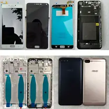 Écran tactile LCD OEM, avec châssis et couvercle, pour ASUS Zenfone 4 MAX ZC554KL X00lD=