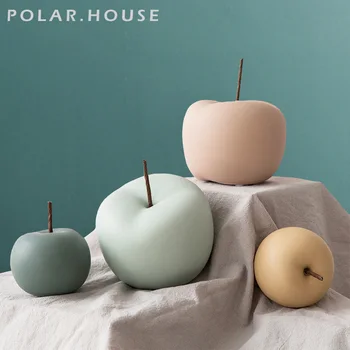 Modern Macaron Home Decor Ceramic Apple Figurines Fruit Arts & Crafts Home Decoration Accessories Sweet Tabletop Ceramic Statues
Modern Macaron Home Decor Ceramic Apple Figurines Fruit Arts & Crafts Home Decoration Accessories Sweet Tabletop Ceramic Statues