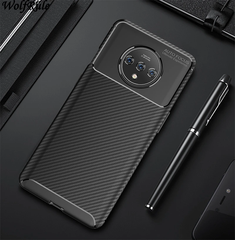 For Cover Oneplus 7T Case Shockproof Bumper Carbon Fiber Texture Business Fashion TPU Case For Oneplus 7T Cover Oneplus 7T 6.55"
For Cover Oneplus 7T Case Shockproof Bumper Carbon Fiber Texture Business Fashion TPU Case For Oneplus 7T Cover Oneplus 7T 6.55"