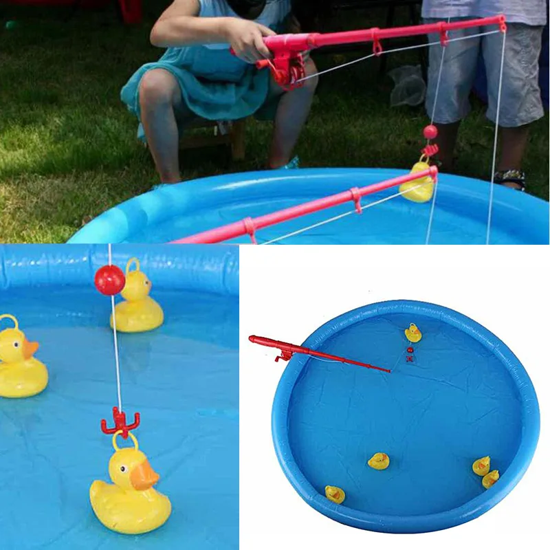 Duck Fishing Game Pond Pool with 5 Ducklings Set Kid Educational Preschool Toy NSV775
Duck Fishing Game Pond Pool with 5 Ducklings Set Kid Educational Preschool Toy NSV775