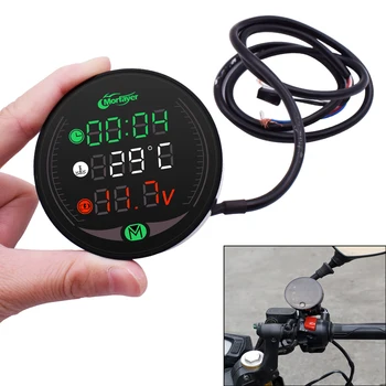 For Honda CR125R CR250R CRM250R CRF150R CRF450R Motorcycle Multi-Function LED Digital Voltmeter Clock Meter Thermometer 3in1
For Honda CR125R CR250R CRM250R CRF150R CRF450R Motorcycle Multi-Function LED Digital Voltmeter Clock Meter Thermometer 3in1