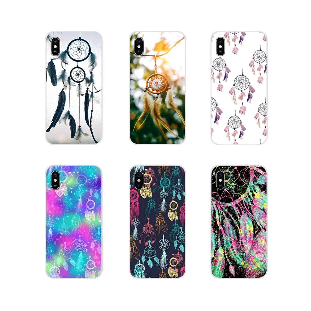 Accessories Phone Shell Covers For Samsung Galaxy S2 S3 S4 S5 Mini S6 S7 Edge S8 S9 S10E Lite Plus Feather dream catcher Pattern | Мобильные