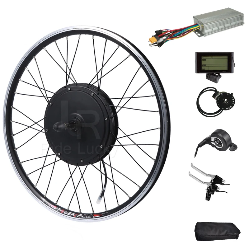 Комплект для переоборудования электрического велосипеда 48 В 1000 Вт 20 29 дюймов EBike передняя или задняя ступицы
