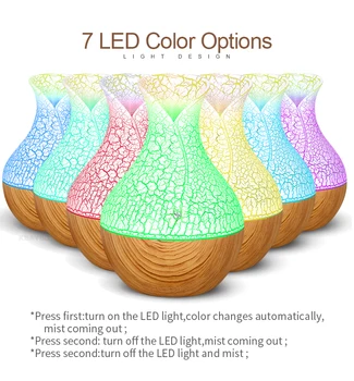 USB aroma oil diffuser electric humidifier ultrasonic air humidifier 7 mode night light Ultrasonic Aromatherapy Essential oil
USB aroma oil diffuser electric humidifier ultrasonic air humidifier 7 mode night light Ultrasonic Aromatherapy Essential oil