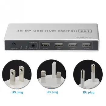 Connection Controller VGA 4K 60Hz 1 Out KVM Switch Mouse Support Displayport Monitor HDMI USB Computer Stable Dual Port
Connection Controller VGA 4K 60Hz 1 Out KVM Switch Mouse Support Displayport Monitor HDMI USB Computer Stable Dual Port
