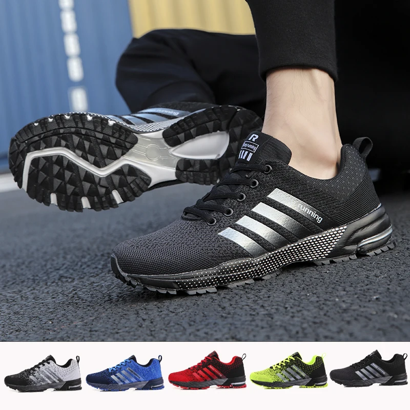 Lightweight Men Running Shoes Breathable Sports Shoes Outdoor Sneakers Couple Cushion Flats Training shoes Jogging Casual Shoes
Lightweight Men Running Shoes Breathable Sports Shoes Outdoor Sneakers Couple Cushion Flats Training shoes Jogging Casual Shoes
