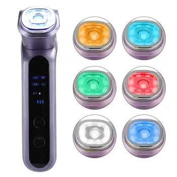 5-In-1 LED Phototherapy RF EMS Microcurrent Vibration Heating Face Care Devices Machine Skin Rejuvenation RF Devices
5-In-1 LED Phototherapy RF EMS Microcurrent Vibration Heating Face Care Devices Machine Skin Rejuvenation RF Devices