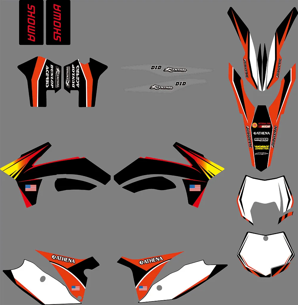 3M 0071 Motorcycle Team Graphic & Backgrounds Decal Stiker Kits for KTM 125 200 250 300 350 450 500 525 SX 2011 2012
3M 0071 Motorcycle Team Graphic & Backgrounds Decal Stiker Kits for KTM 125 200 250 300 350 450 500 525 SX 2011 2012