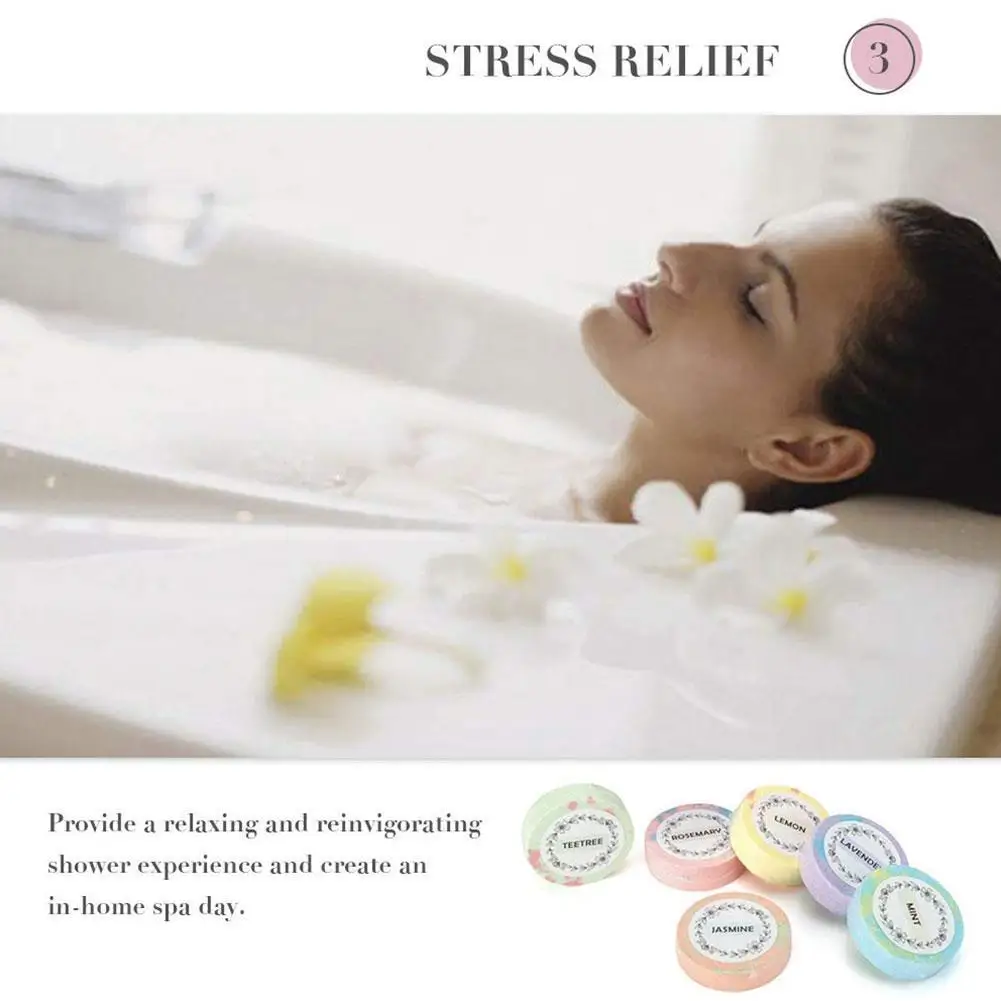 6pcs/set Soap Handmade Essential Oil Bath Bomb Moisturizing Bath Bubble Tablet Shower Bath Bomb Ball Ball Salt Moisturizing L5M7
6pcs/set Soap Handmade Essential Oil Bath Bomb Moisturizing Bath Bubble Tablet Shower Bath Bomb Ball Ball Salt Moisturizing L5M7